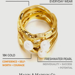 Best Gold Pearl Ring Gift Trends for Women | #1 Women’s BEST Trending Trendy Gold Pearl Ring Jewelry Gift on Sale for Women, Lady, Mother, Wife | 1# BEST Gold Pearl Ring Jewelry Gift for Women | #1 Best Most Top Trendy Trending Aesthetic Yellow Gold Pearl Ring Jewelry Gift for Women, Girls, Girlfriend, Mother, Wife, Daughter, Ladies | Mason & Madison Co.