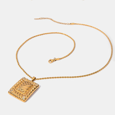 Best Gold Pendant Necklace Trends for Women | Women’s BEST Trending Trendy Gold Rectangle Pendant Necklace Jewelry Gift on Sale for Women, Lady, Mother, Wife | Mason & Madison Co.