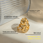Best Gold Ring Gift Trends for Women | #1 Women’s BEST Trending Trendy Gold Ring Jewelry Gift on Sale for Women, Lady, Mother, Wife | 1# BEST Gold Ring Jewelry Gift for Women | #1 Best Most Top Trendy Trending Aesthetic Yellow Gold Open Ring Jewelry Gift for Women, Girls, Girlfriend, Mother, Wife, Ladies | Mason & Madison Co.Elegant Textured Open Ring