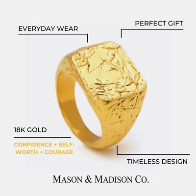 Best Gold Ring Gift Trends for Women | #1 Women’s BEST Trending Trendy Gold Ring Jewelry Gift on Sale for Women, Lady, Mother, Wife | 1# BEST Gold Ring Jewelry Gift for Women | #1 Best Most Top Trendy Trending Aesthetic Yellow Gold Textured Ring Jewelry Gift for Women, Girls, Girlfriend, Mother, Wife, Daughter, Ladies | Mason & Madison Co.