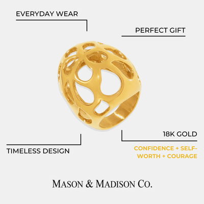 Best Gold Ring Gift Trends for Women, Lady, Wife, Mom | Women’s BEST Trending Trendy Gold Ring Jewelry Gift on Sale for Women, Lady, Mother, Wife | Mason & Madison Co.