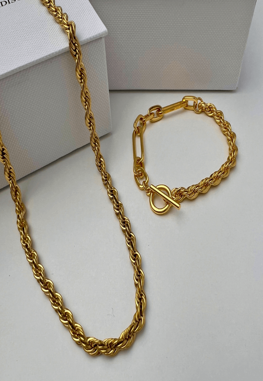 Best Gold Rope Chain Bundle Set Gift Trends for Women Lady Wife Mom Women s BEST