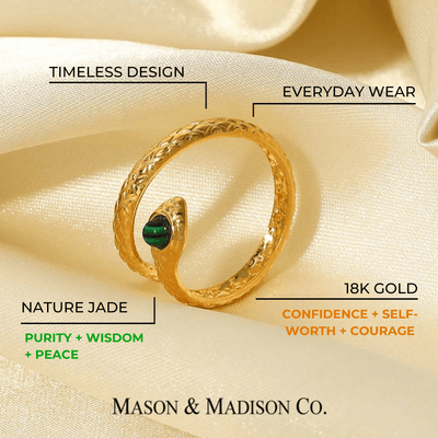 Best Gold Snake Ring Gift Trends for Women | #1 Women’s BEST Trending Trendy Gold Snake Ring Jewelry Gift on Sale for Women, Lady, Mother, Wife | 1# BEST Gold Malachite Ring Jewelry Gift for Women | #1 Best Most Top Trendy Trending Aesthetic Yellow Gold Malachite Ring Jewelry Gift for Women, Girls, Girlfriend, Mother, Wife, Daughter, Ladies | Mason & Madison Co.