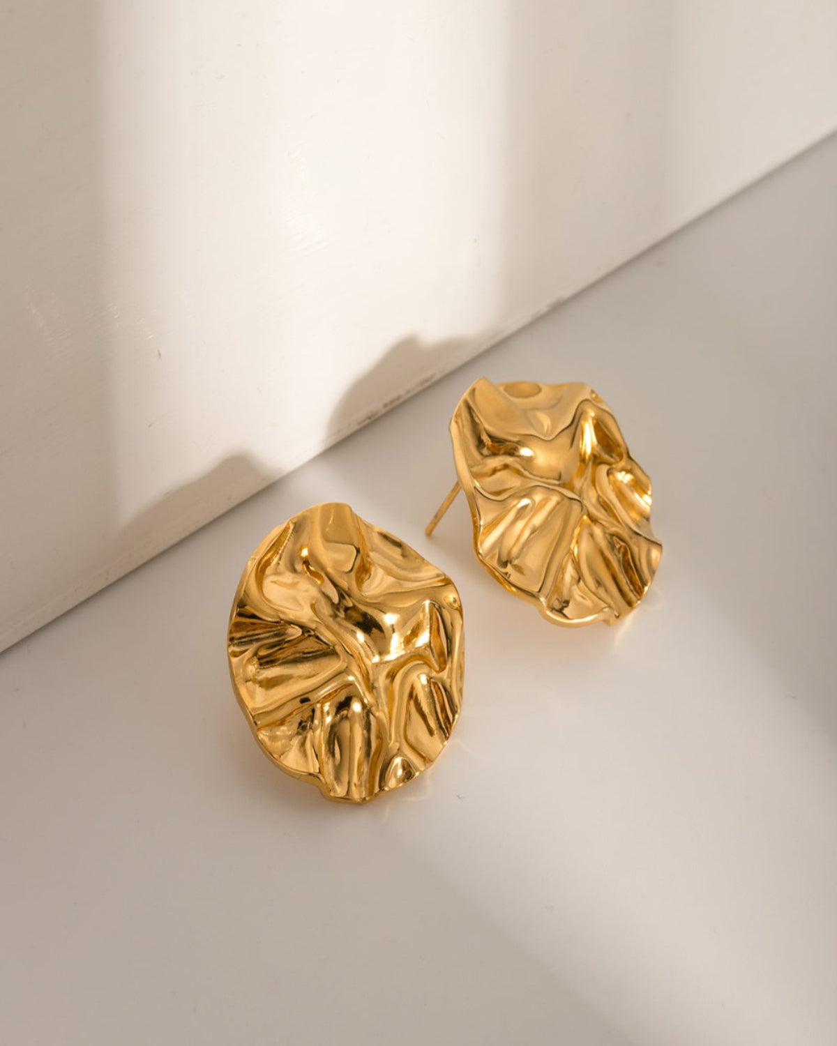 Best gold stud earrings sales