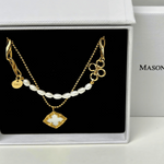 Best Layered Pearl Necklaces Set Trends for Women, Lady, Wife, Mom | Women’s BEST Trending Trendy Layered Pearl Necklaces Set Gift on Sale for Women, Lady, Mother, Wife | Mason & Madison Co.