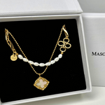 Best Layered Pearl Necklaces Set Trends for Women, Lady, Wife, Mom | Women’s BEST Trending Trendy Layered Pearl Necklaces Set Gift on Sale for Women, Lady, Mother, Wife | Mason & Madison Co.