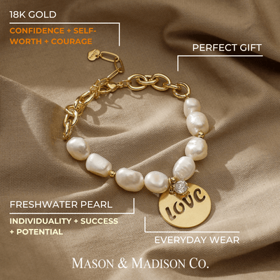 Best Pearl Chain Bracelet Gift Trends for Women | #1 Women’s BEST Trending Trendy Gold Pearl Chain Bracelet Jewelry Gift on Sale for Women, Lady, Mother, Wife | 1# BEST Gold Pearl Chain Bracelet Jewelry Gift for Women | #1 Best Most Top Trendy Trending Aesthetic Yellow Gold Pearl Bracelet Jewelry Gift for Women, Girls, Girlfriend, Mother, Wife, Ladies | Mason & Madison Co.