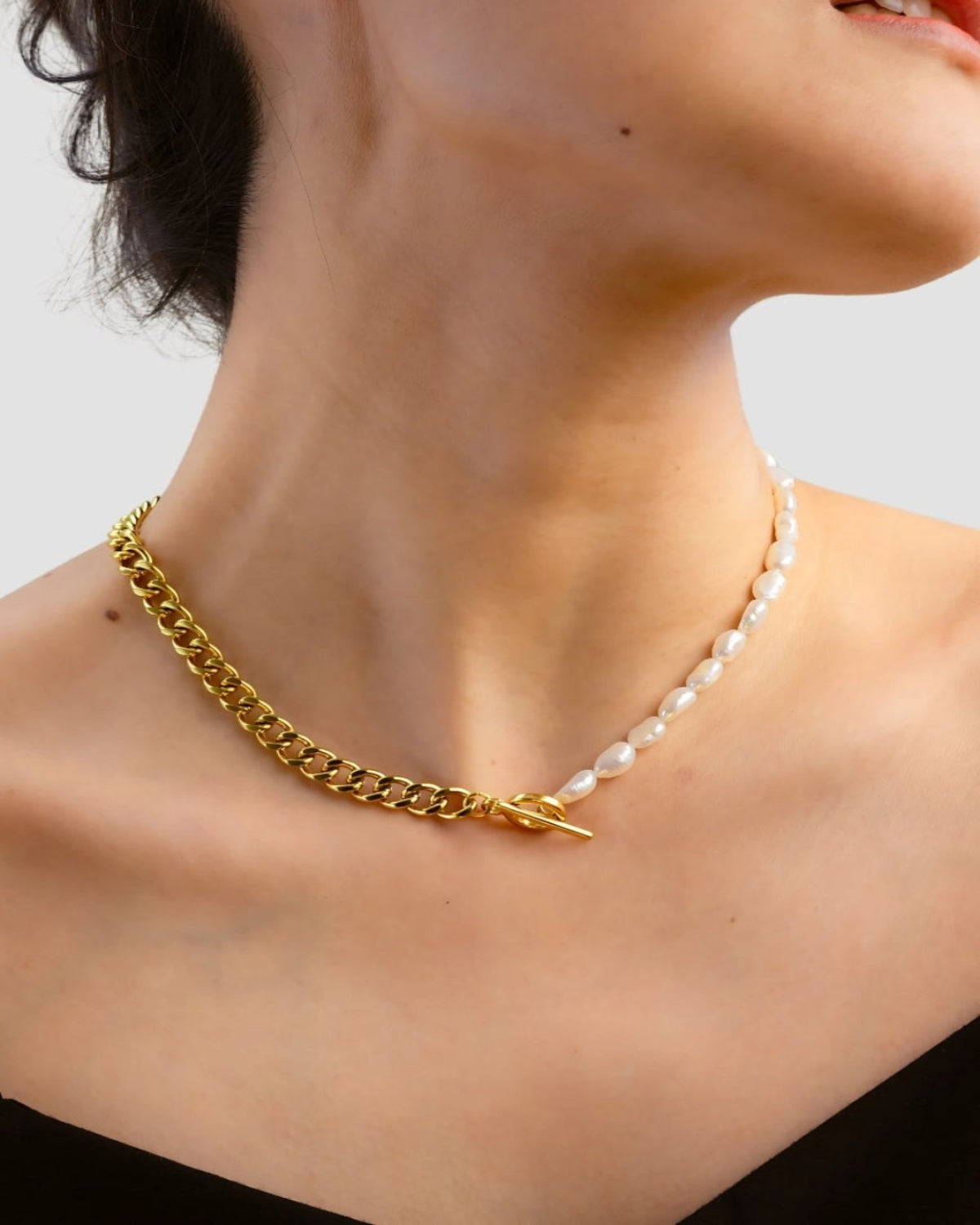 Best Pearl Chain Necklace Trends for Women, Lady, Wife, Mom | Women’s BEST Trending Trendy Pearl Chain Necklace Gift on Sale for Women, Lady, Mother, Wife | Mason & Madison Co.