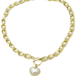 Best Pearl Heart Pendant Necklace 18k Women's | Tarnish-Free, Waterproof, Hypoallergenic, Sustainable, High Quality