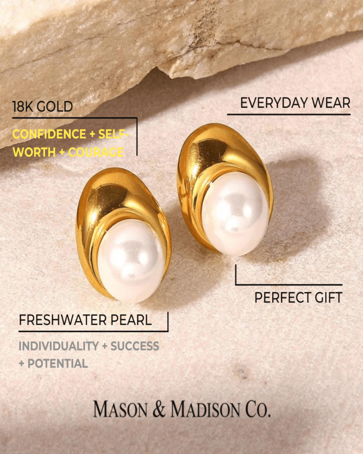 Pearl earring sale best sale