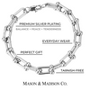 Best Silver Chain Bracelet Gift Trends for Women | #1 Women’s BEST Trending Trendy Silver Chain Bracelet Jewelry Gift on Sale for Women, Lady, Mother, Wife｜ 1# BEST Silver Link Chain Bracelet Jewelry Gift for Women | #1 Best Most Top Trendy Trending Aesthetic Silver Graduated Link Bracelet Chain Jewelry Gift for Women, Girls, Girlfriend, Mother, Wife, Ladies | Mason & Madison Co.