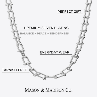 Best Silver Chain Necklace Gift Trends for Women | #1 Women’s BEST Trending Trendy Silver Chain Necklace Jewelry Gift on Sale for Women, Lady, Mother, Wife｜ 1# BEST Silver Link Chain Necklaces Jewelry Gift for Women | #1 Best Most Top Trendy Trending Aesthetic Silver Graduated Link Necklace Chain Jewelry Gift for Women, Girls, Girlfriend, Mother, Wife, Ladies | Mason & Madison Co.