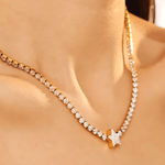 Diamond Tennis Necklace for Women/Mom/Wife, Mason & Madison Co.