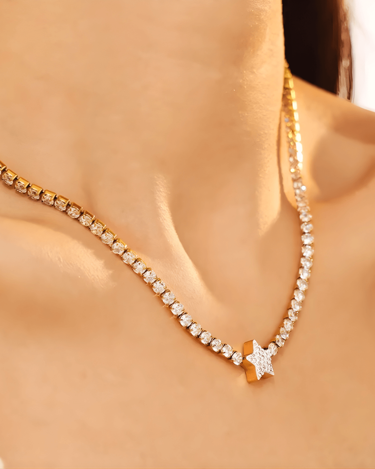 Diamond Tennis Necklace for Women/Mom/Wife, Mason & Madison Co.