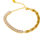 Gold Chain Bracelet, Best Trending Trendy Gold Chain Bracelet Gift for Women, Lady, Mother, Wife, Mason & Madison Co.