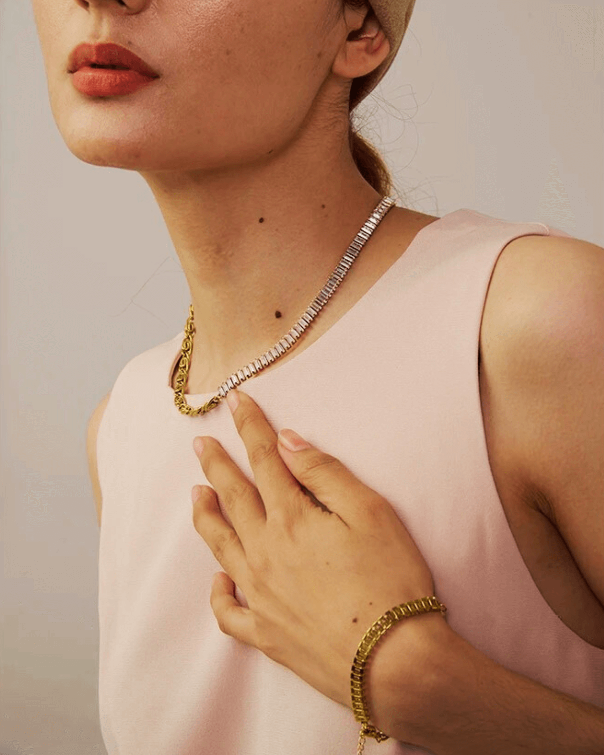 Gold Chain Necklace, Best Trending Trendy Gold Chain Necklace Gift for Women, Lady, Mother, Wife, Mason & Madison Co.