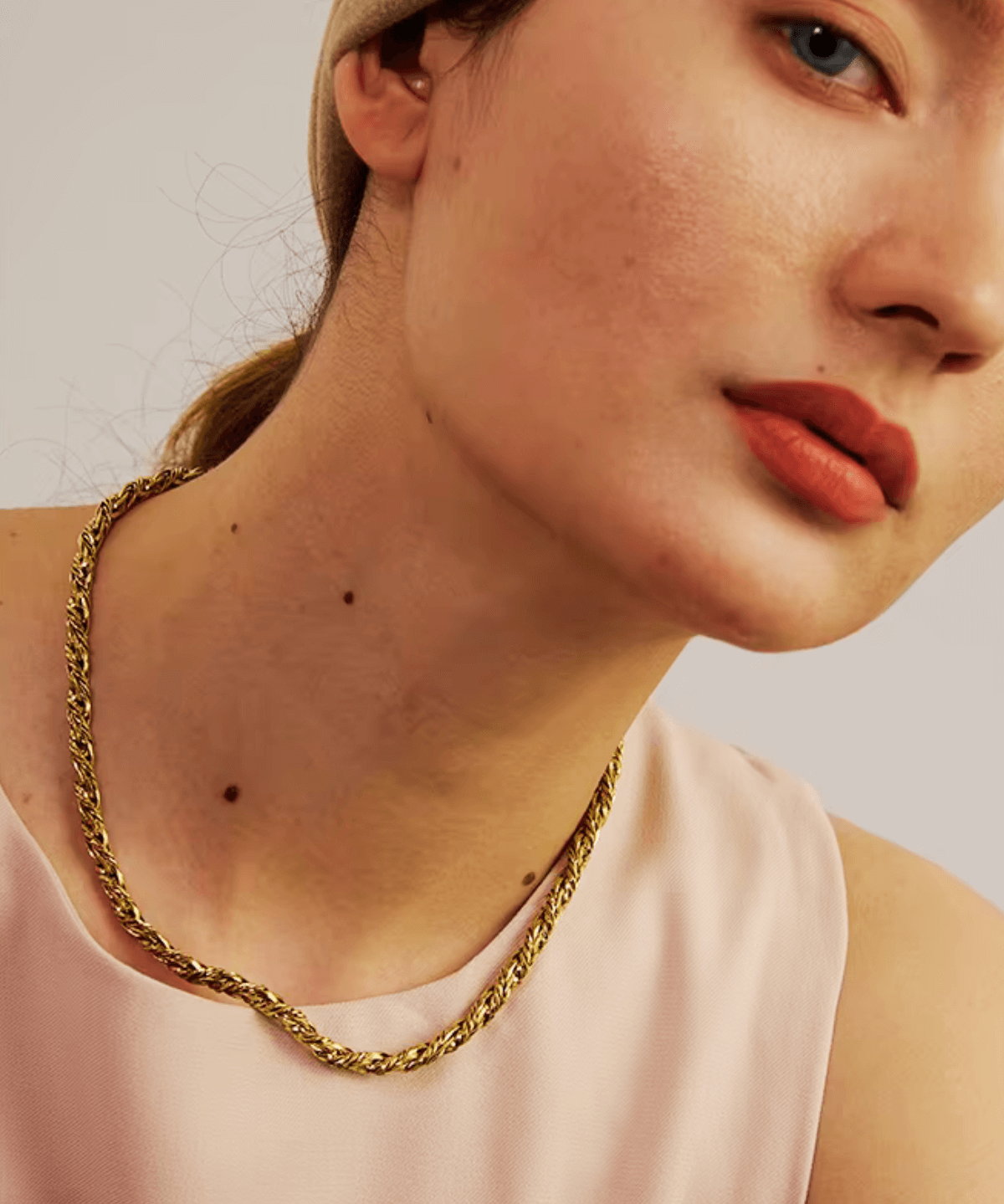 Gold Chain Necklace, Best Trending Trendy Gold Chain Necklace Gift for Women, Lady, Mother, Wife, Mason & Madison Co.