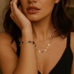 Gold Chunky Chain Bracelet, Best Trending Trendy Gold Chunky Chain Bracelet Gift for Women, Lady, Mother, Wife, Mason & Madison Co.