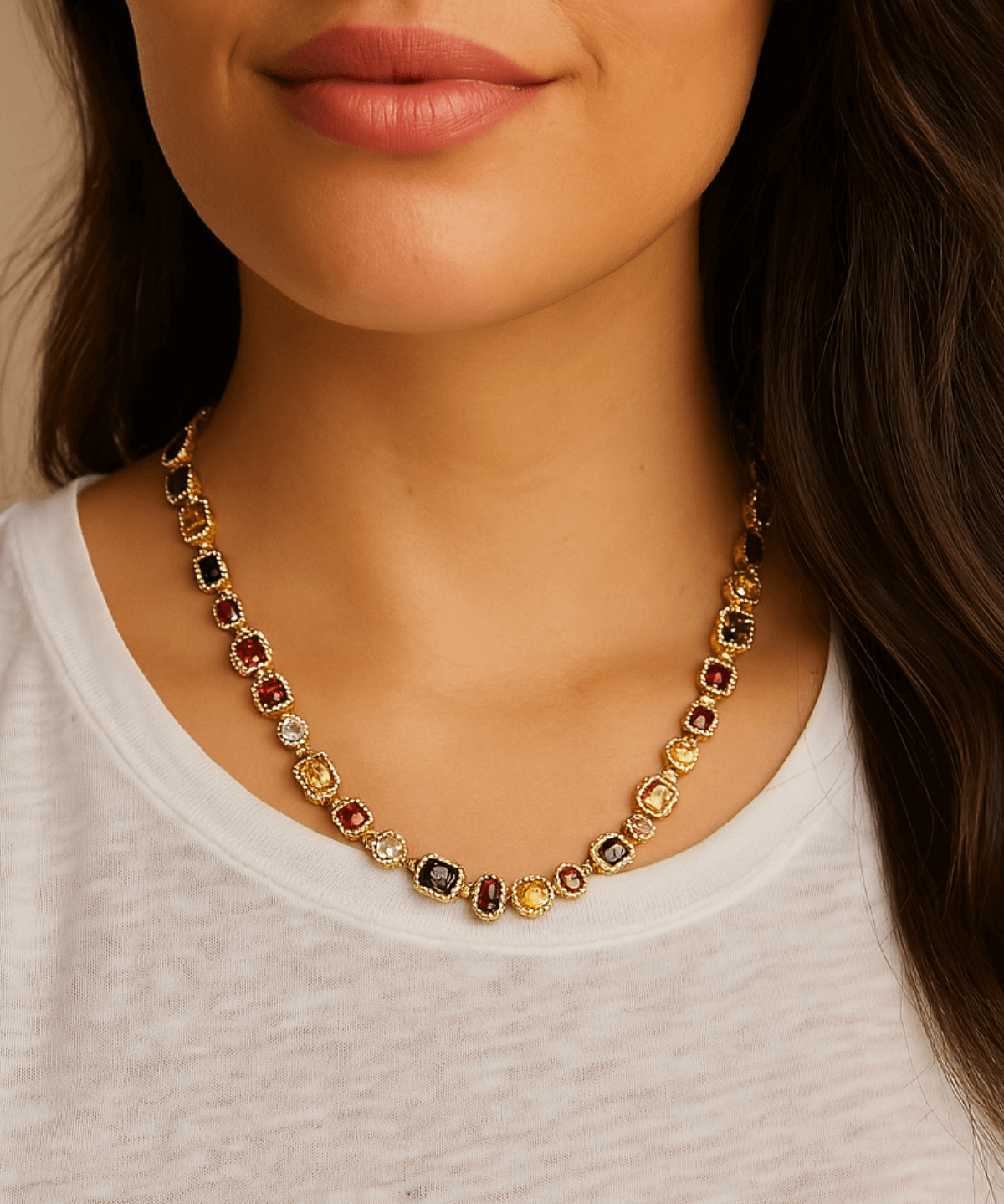 Gold Chunky Chain Necklace, Best Trending Trendy Gold Chunky Chain Necklace Gift for Women, Lady, Mother, Wife, Mason & Madison Co.