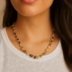 Gold Chunky Chain Necklace, Best Trending Trendy Gold Chunky Chain Necklace Gift for Women, Lady, Mother, Wife, Mason & Madison Co.