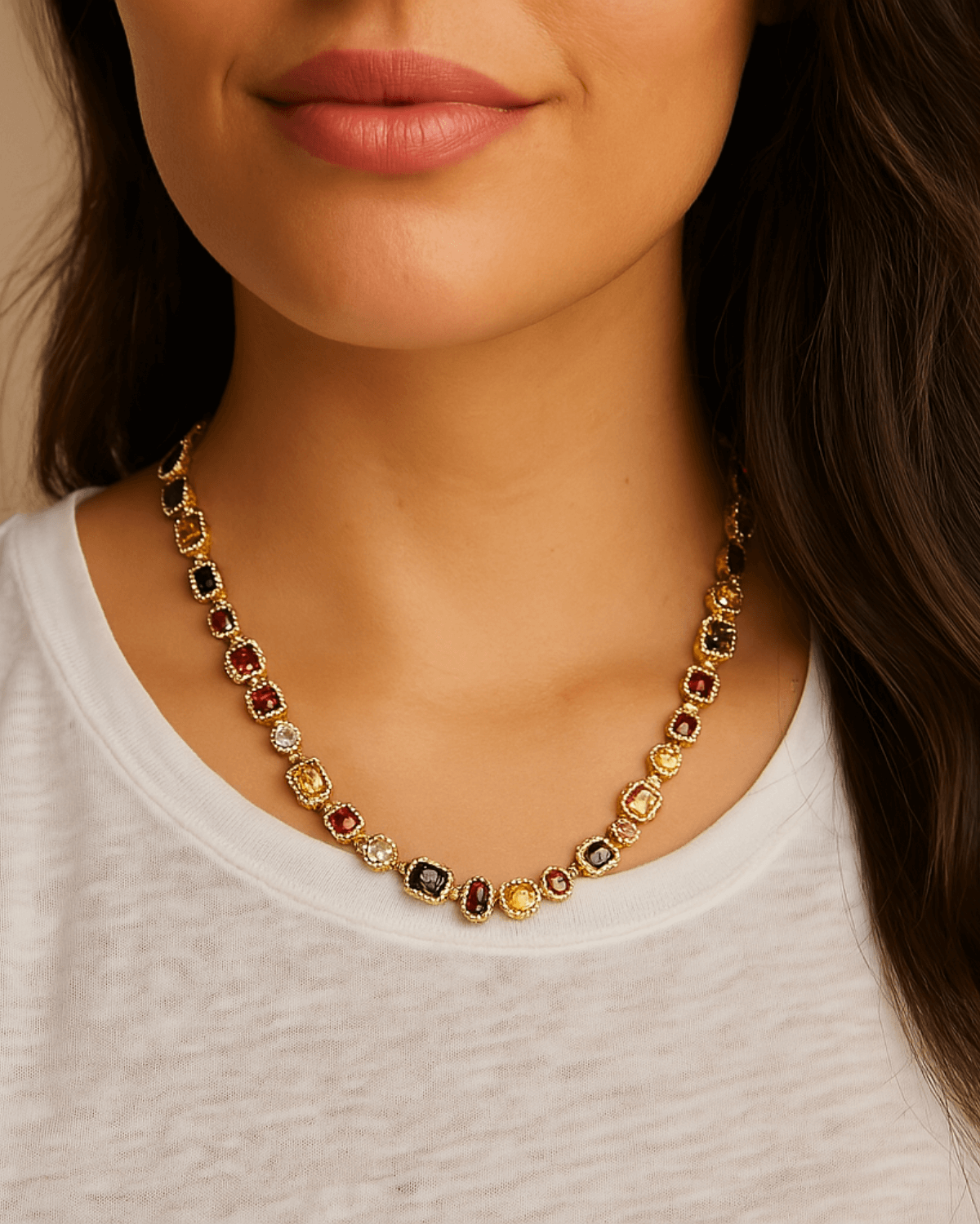 Gold Chunky Chain Necklace, Best Trending Trendy Gold Chunky Chain Necklace Gift for Women, Lady, Mother, Wife, Mason & Madison Co.