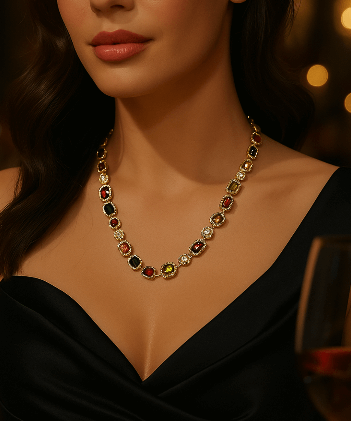 Gold Chunky Chain Necklace, Best Trending Trendy Gold Chunky Chain Necklace Gift for Women, Lady, Mother, Wife, Mason & Madison Co.