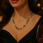 Gold Chunky Chain Necklace, Best Trending Trendy Gold Chunky Chain Necklace Gift for Women, Lady, Mother, Wife, Mason & Madison Co.