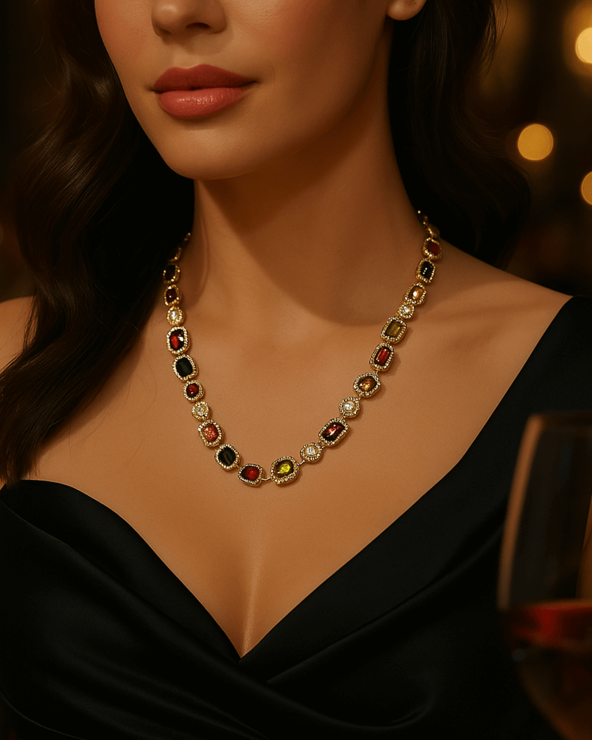 Gold Chunky Chain Necklace, Best Trending Trendy Gold Chunky Chain Necklace Gift for Women, Lady, Mother, Wife, Mason & Madison Co.