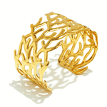 Gold Cuff Bangle Bracelet, Best Trending Trendy Gold Cuff Bangle Bracelet Gift for Women, Lady, Mother, Wife, Mason & Madison Co.