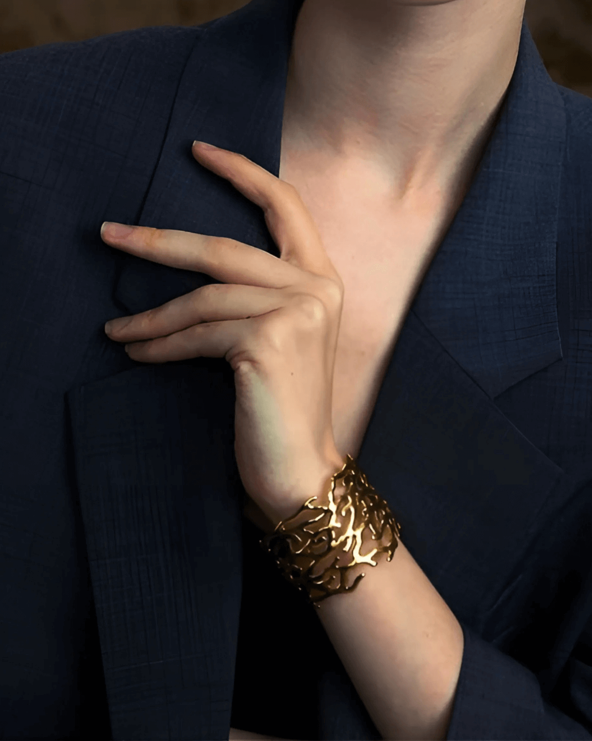 Gold Cuff Bangle Bracelet, Best Trending Trendy Gold Cuff Bangle Bracelet Gift for Women, Lady, Mother, Wife, Mason & Madison Co.