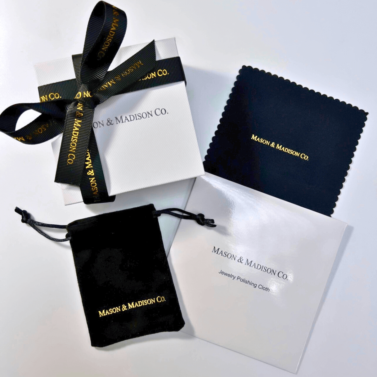 Essential Gift Box Set with Gorgeous Ribbon | Mason & Madison Co.