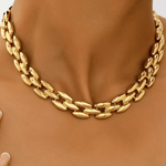 Mason & Madison Co. 18K Gold Chain Necklace Women's 18k | Tarnish-Free, Waterproof, Hypoallergenic, Sustainable, High Quality 