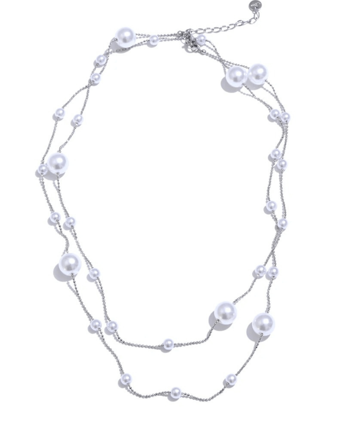 Pearl Long Chain Necklace, Best Trending Trendy Pearl Long Chain Necklace Gift for Women, Lady, Mother, Wife, Mason & Madison Co.