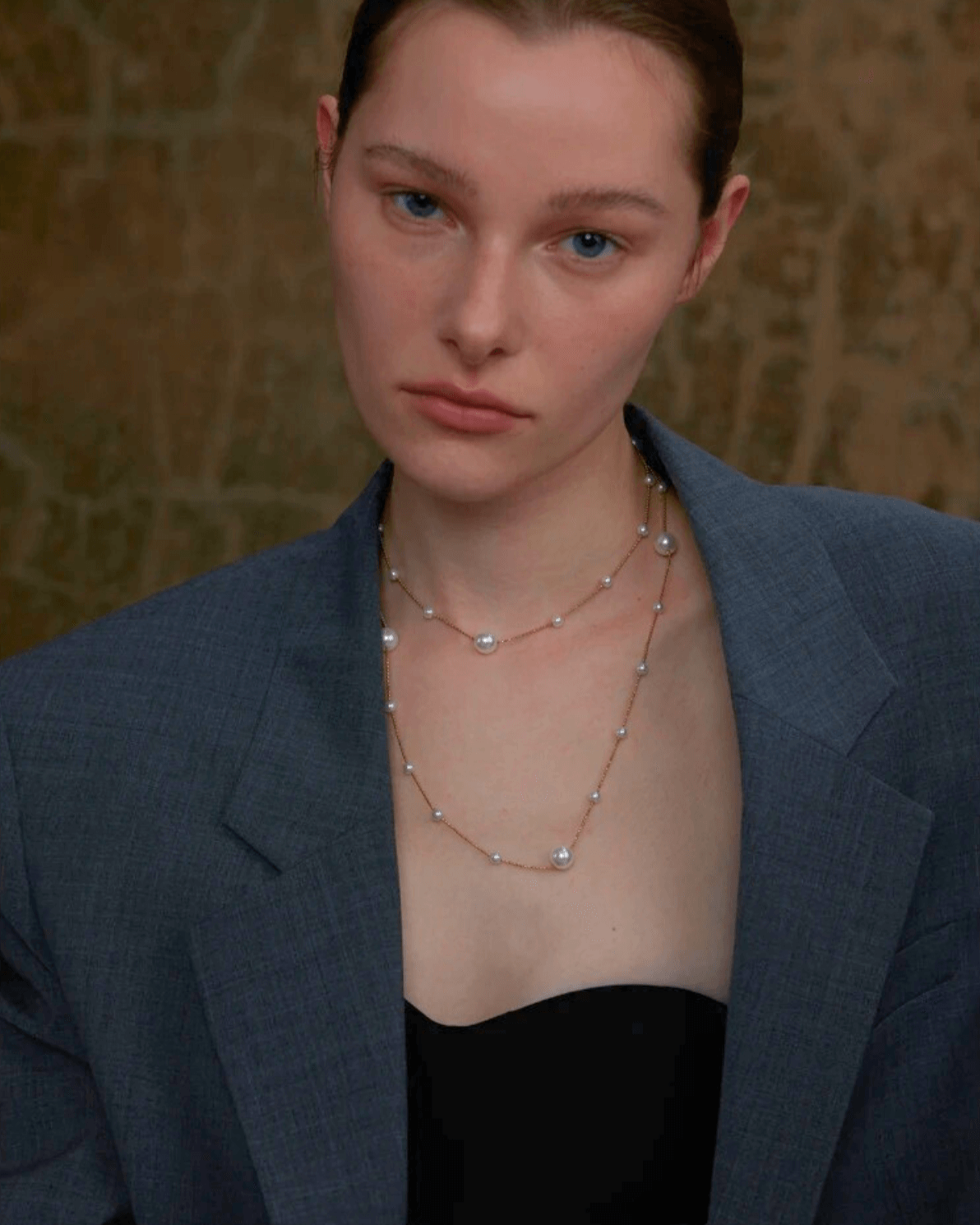Pearl Long Chain Necklace, Best Trending Trendy Pearl Long Chain Necklace Gift for Women, Lady, Mother, Wife, Mason & Madison Co.