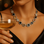 Silver Chunky Chain Necklace, Best Trending Trendy Silver Chunky Chain Necklace Gift for Women, Lady, Mother, Wife, Mason & Madison Co.