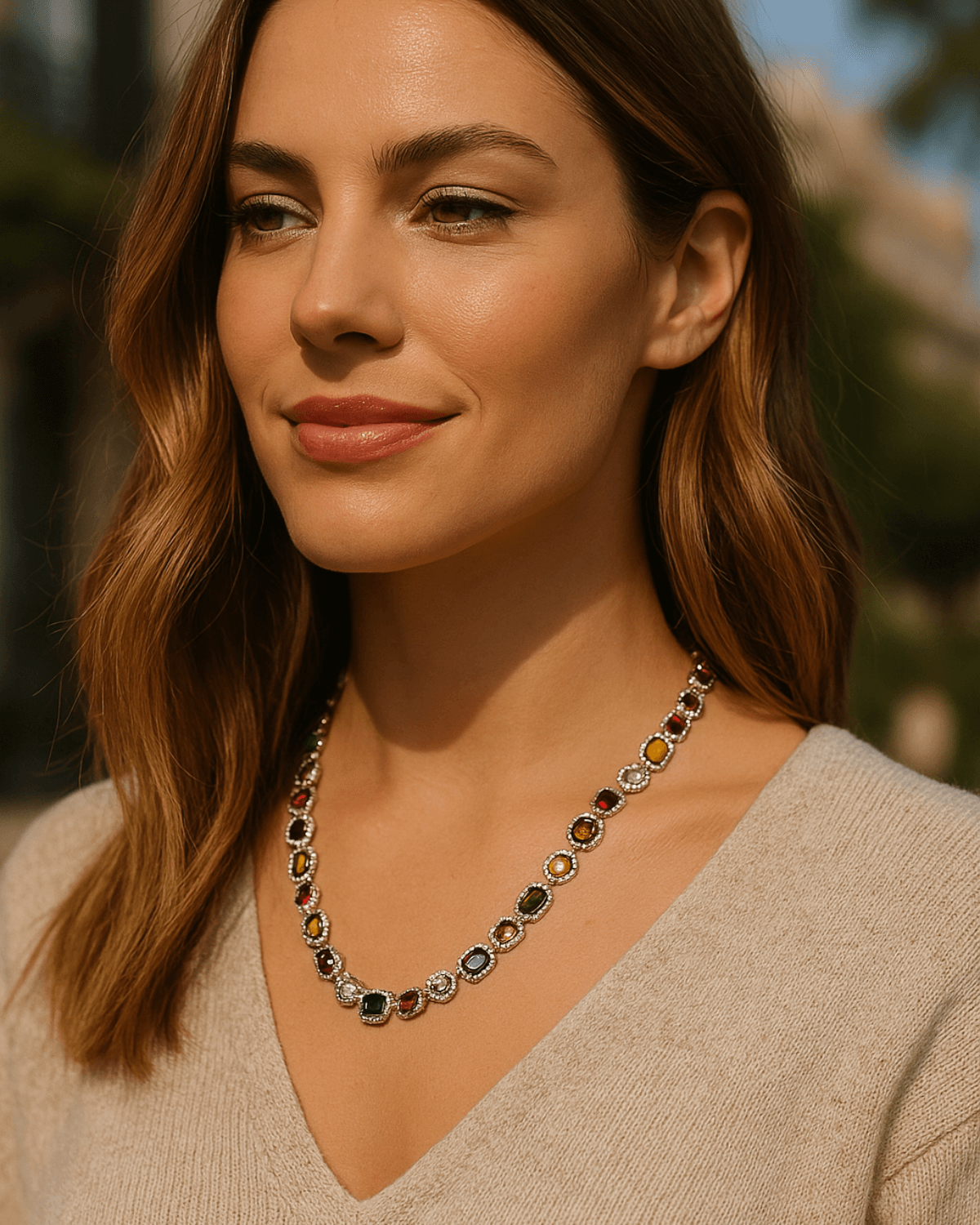 Silver Chunky Chain Necklace, Best Trending Trendy Silver Chunky Chain Necklace Gift for Women, Lady, Mother, Wife, Mason & Madison Co.