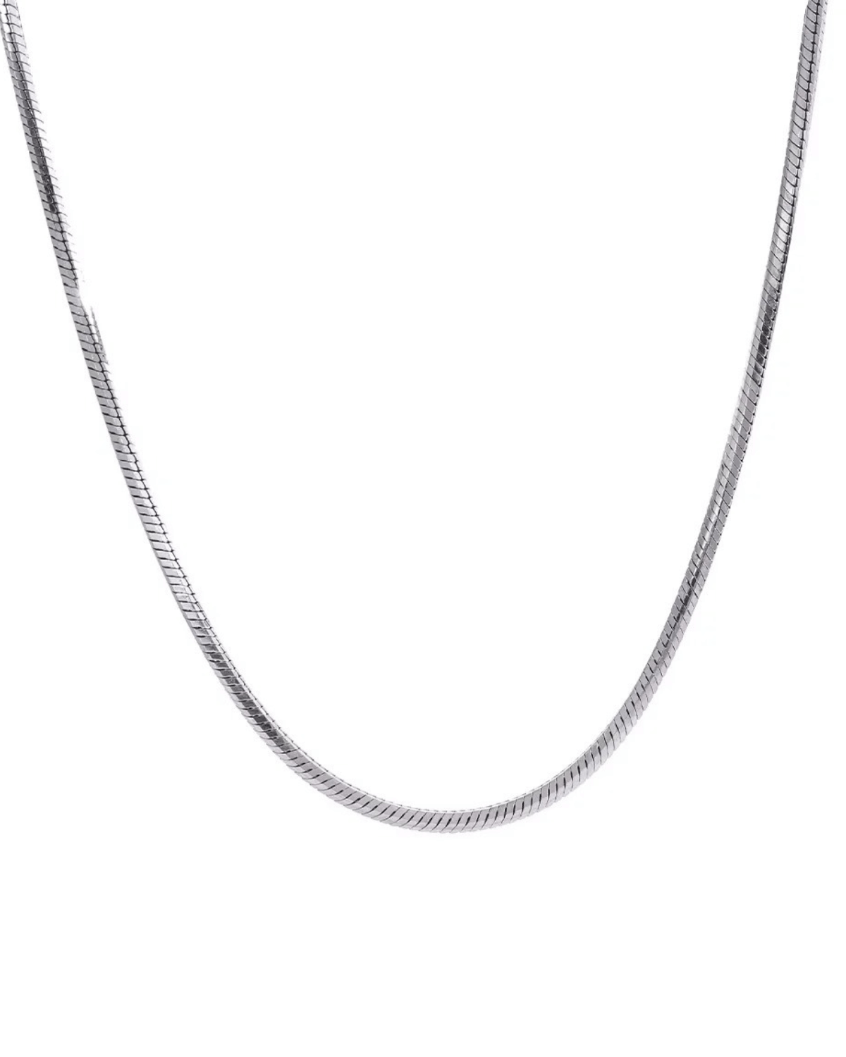 Silver Long Chain Necklace, Best Trending Trendy Silver Long Chain Necklace Gift for Women, Lady, Mother, Wife, Mason & Madison Co.