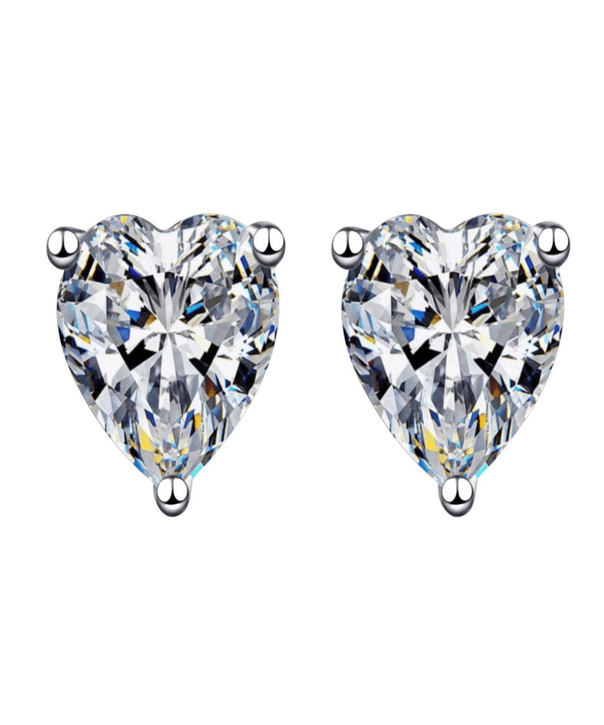 1ct Diamond Heart Stud Earrings Women’s Best Trending Gift for Lady Girl Mother Wife,Birthday Travel Vacation Bridal Wedding Party Daily Office Work School,Spring Summer Fall Winter Holiday Sale,Mason & Madison Co.