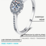 1ct Diamond Ring Women’s Best Trending Gift for Lady Girl Mother Wife,Birthday Travel Vacation Bridal Wedding Party Daily Office Work School,Spring Summer Fall Winter Holiday Sale,Mason & Madison Co.