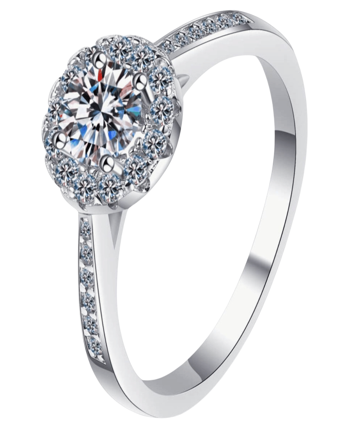 1ct Diamond Round Ring Women’s Best Trending Gift for Lady Girl Mother Wife,Birthday Travel Vacation Bridal Wedding Party Daily Office Work School,Spring Summer Fall Winter Holiday Sale,Mason & Madison Co.