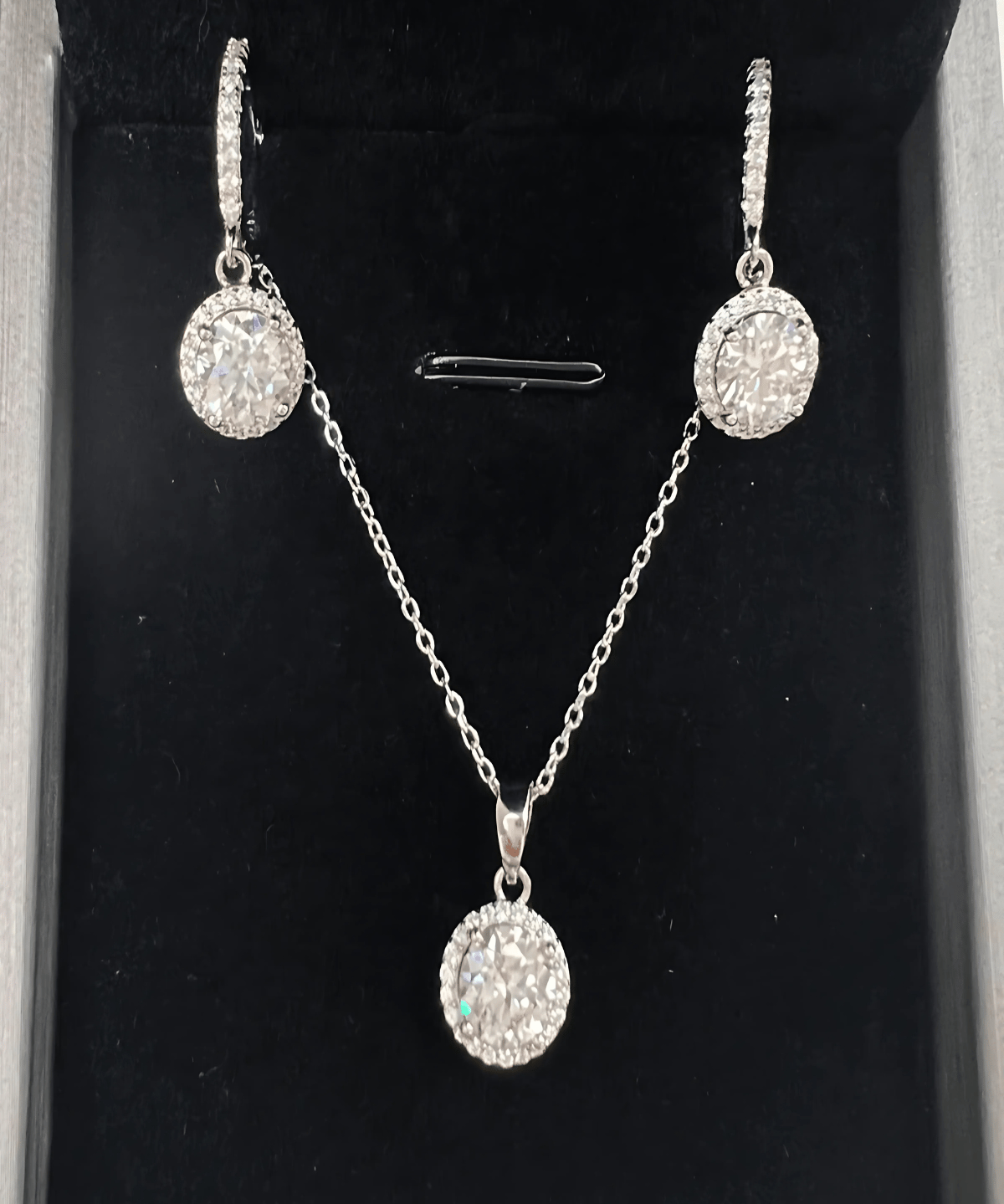 Top 1 Best Trending Diamond Necklace Earrings Set Gift on Sale for Women, Lady, Mother, Wife