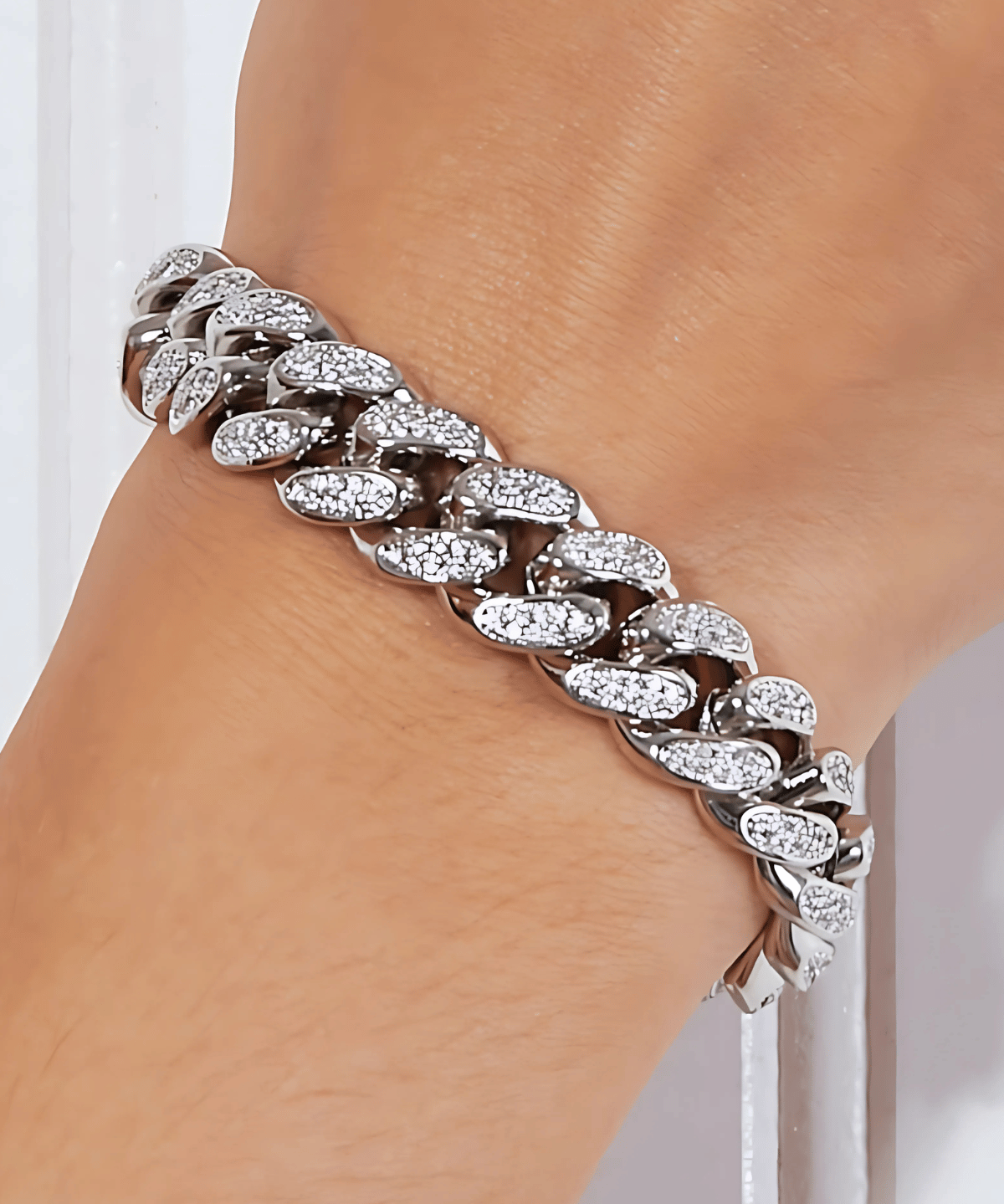 Top 1 Diamond Silver Chain Bracelet Women’s Best Trending Gift for Lady Girl Mother Wife,Birthday Travel Vacation Bridal Wedding Party Daily Office Work School,Spring Summer Fall Winter Holiday Sale,Mason & Madison Co.