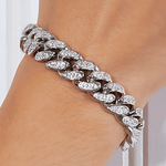 Top 1 Diamond Silver Chain Bracelet Women’s Best Trending Gift for Lady Girl Mother Wife,Birthday Travel Vacation Bridal Wedding Party Daily Office Work School,Spring Summer Fall Winter Holiday Sale,Mason & Madison Co.