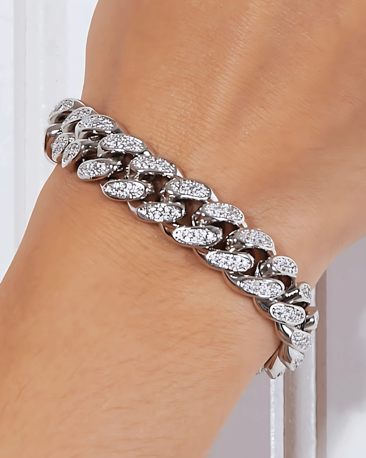 Top 1 Diamond Silver Chain Bracelet Women’s Best Trending Gift for Lady Girl Mother Wife,Birthday Travel Vacation Bridal Wedding Party Daily Office Work School,Spring Summer Fall Winter Holiday Sale,Mason & Madison Co.