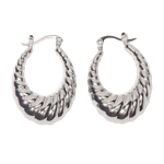 Silver Hoop Earrings Women’s Best Trending Gift for Lady Girl Mother Wife,Birthday Travel Vacation Bridal Wedding Party Daily Office Work School,Spring Summer Fall Winter Holiday Sale,Mason & Madison Co.