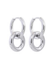 Silver Hoop Earrings Women’s Best Trending Gift for Lady Girl Mother Wife,Birthday Travel Vacation Bridal Wedding Party Daily Office Work School,Spring Summer Fall Winter Holiday Sale,Mason & Madison Co.