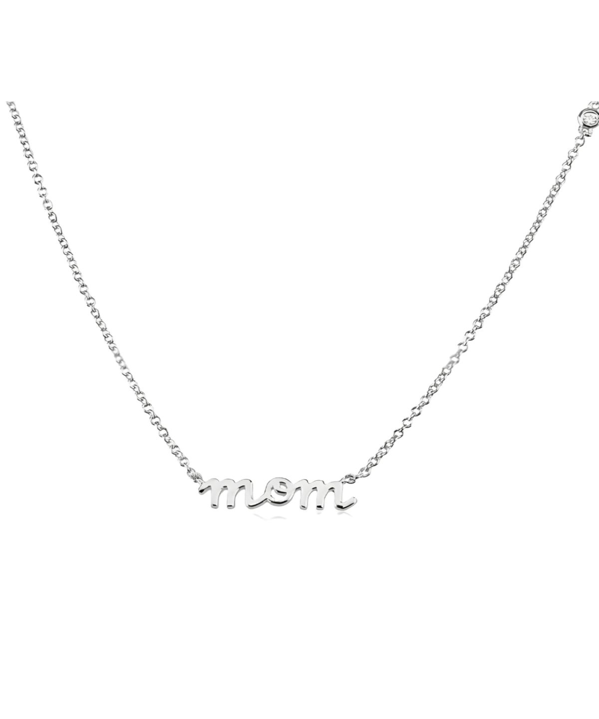 Silver Mom Pendant Necklace Women’s Best Trending Gift for Lady Girl Mother Wife,Birthday Travel Vacation Bridal Wedding Party Daily Office Work School,Spring Summer Fall Winter Holiday Sale,Mason & Madison Co.