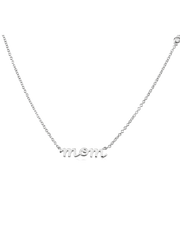 Silver Mom Pendant Necklace Women’s Best Trending Gift for Lady Girl Mother Wife,Birthday Travel Vacation Bridal Wedding Party Daily Office Work School,Spring Summer Fall Winter Holiday Sale,Mason & Madison Co.