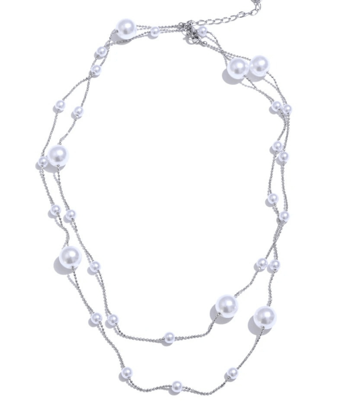 Pearl Long Chain Necklace Women’s Best Trending Gift for Lady Girl Mother Wife,Birthday Travel Vacation Bridal Wedding Party Daily Office Work School,Spring Summer Fall Winter Holiday Sale,Mason & Madison Co.