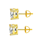 Top Diamond Gold Stud Earrings, Mason & Madison Co. 